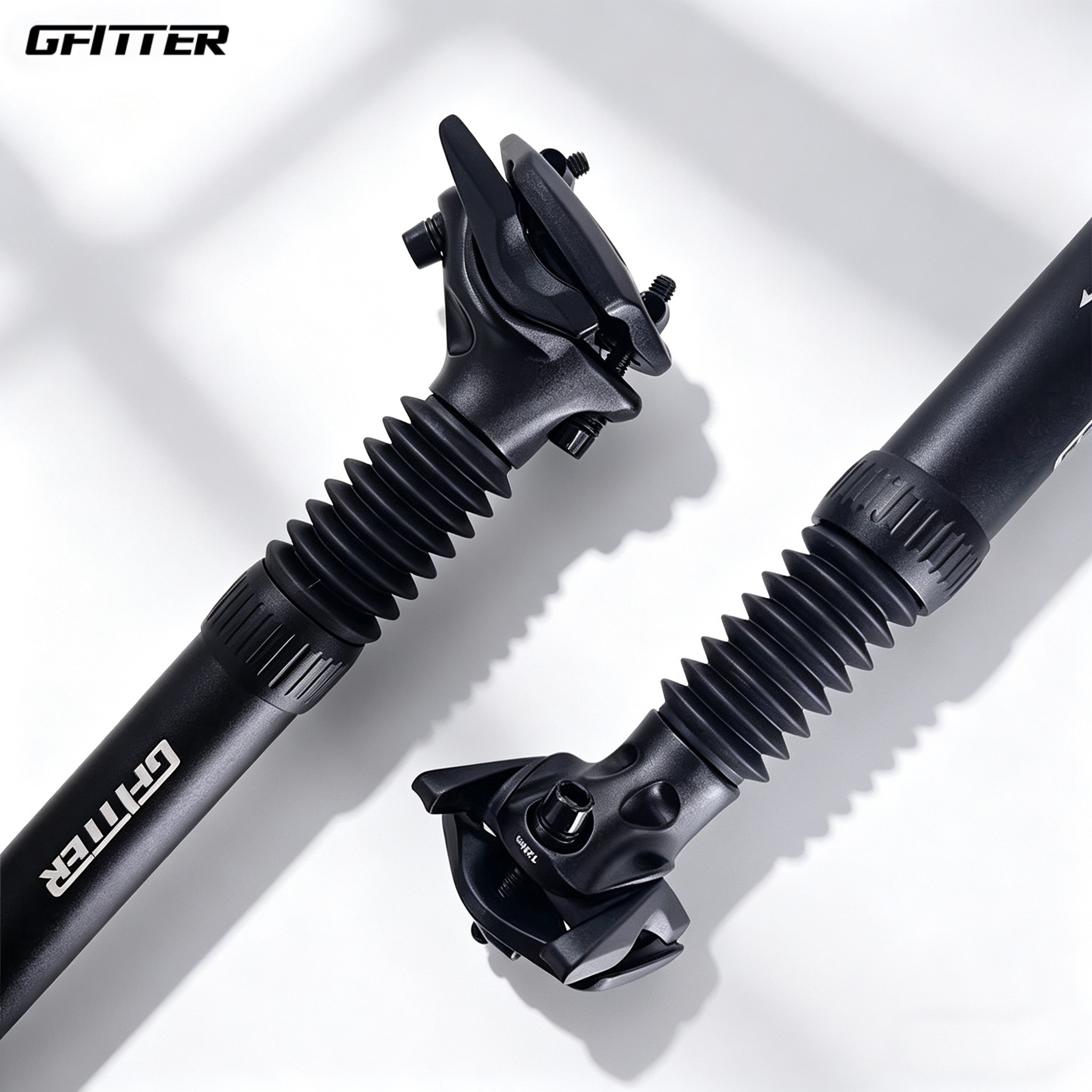 GFITTER амортизатор для горного велосипеда подседельная труба велосипеда дорожный велосипед амортизатор из алюминиевого сплава стержень сиденья стержень сиденья от имени вождения складной