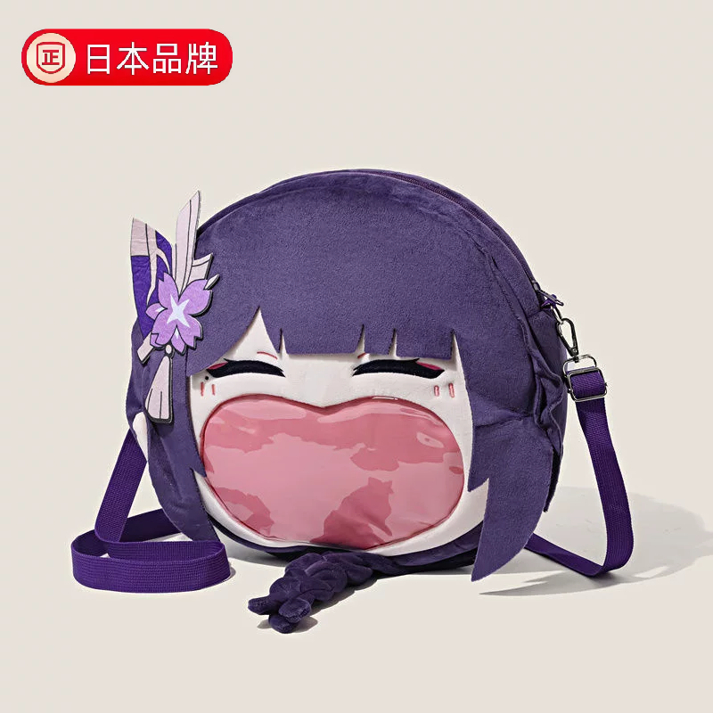 Japan merch Genshin Scaramouche / The Wanderer ita bag, Tighnari schoolbag, plush crossbody bag, backpack, student bag