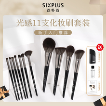 SIXPLUS/Xipuxi 11 Pcs Makeup Brush Set Special Horse Hair eye shadow Brush powder blusher Brush Makeup Artist Set Brush