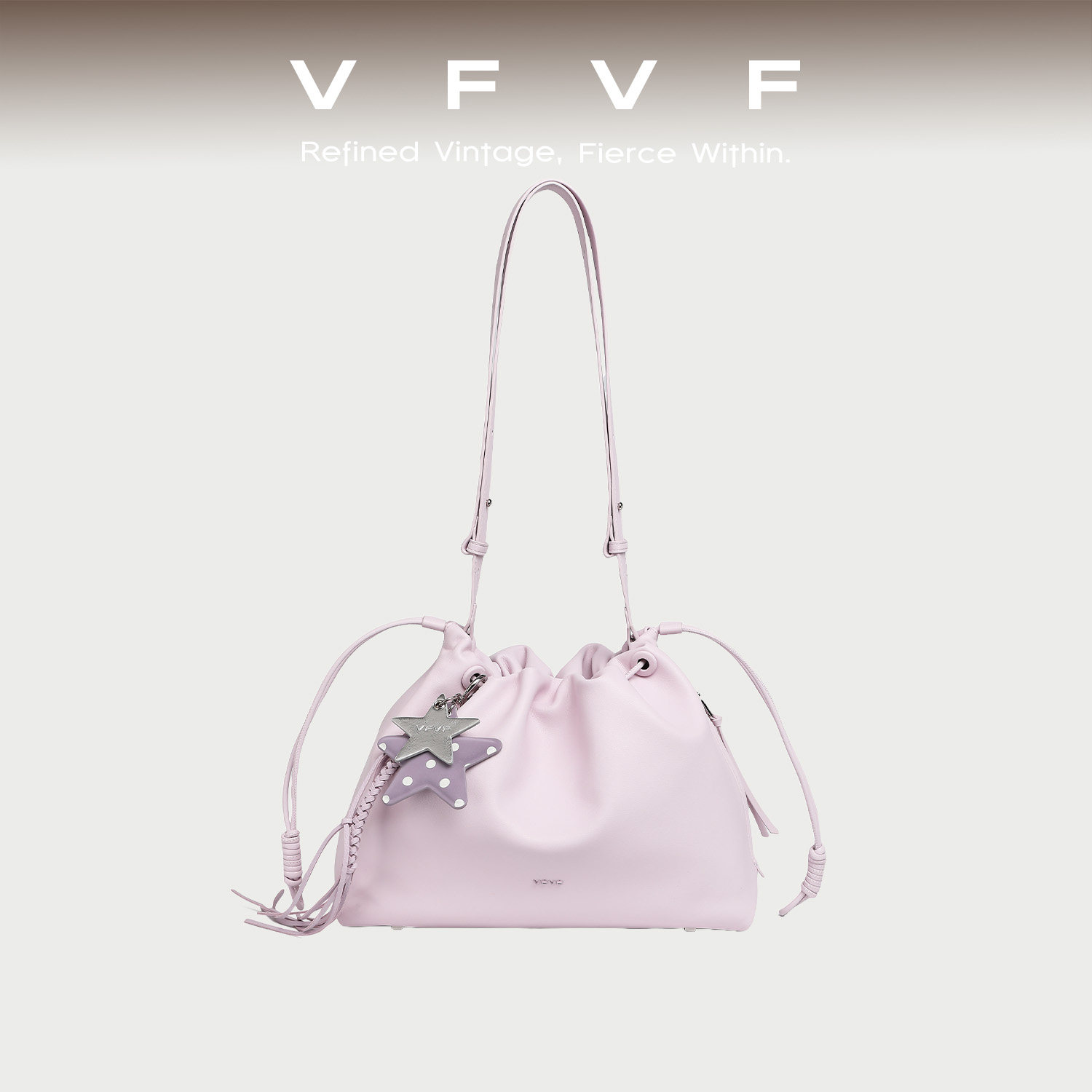 VFVF розовая кожаная сумка-ведро из воловьей кожи с плиссированным шнурком на одно плечо, сумка-мессенджер большой емкости, женская осенняя сумка