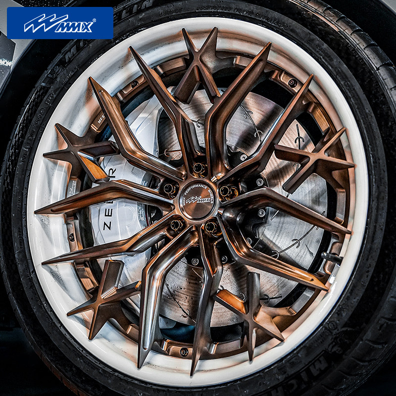 Двухкомпонентные кованые диски MMX подходят для Polar Krypton 001 Porsche 718 911 Audi A7L RS4 S5 BMW 8 серии