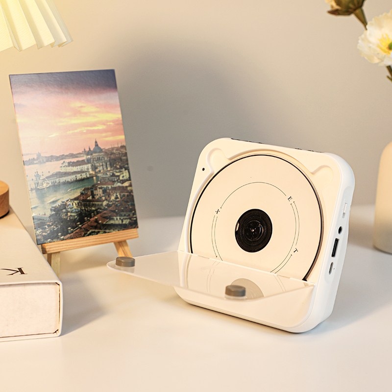 Музыкальный альбом Kechuang CD-плеер Bluetooth-динамик CD-плеер Портативный Подарок на День рождения в стиле Ретро