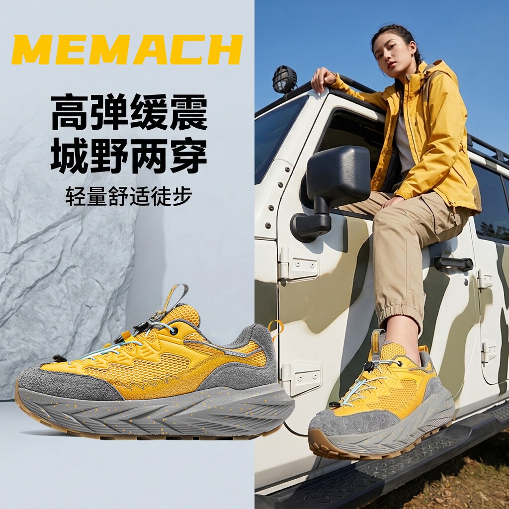 MEMACH/ спортивная обувь на открытом воздухе для мужчин и женщин, нескользящая амортизирующая дышащая легкая повседневная обувь для альпинизма, походная обувь, горные кроссовки