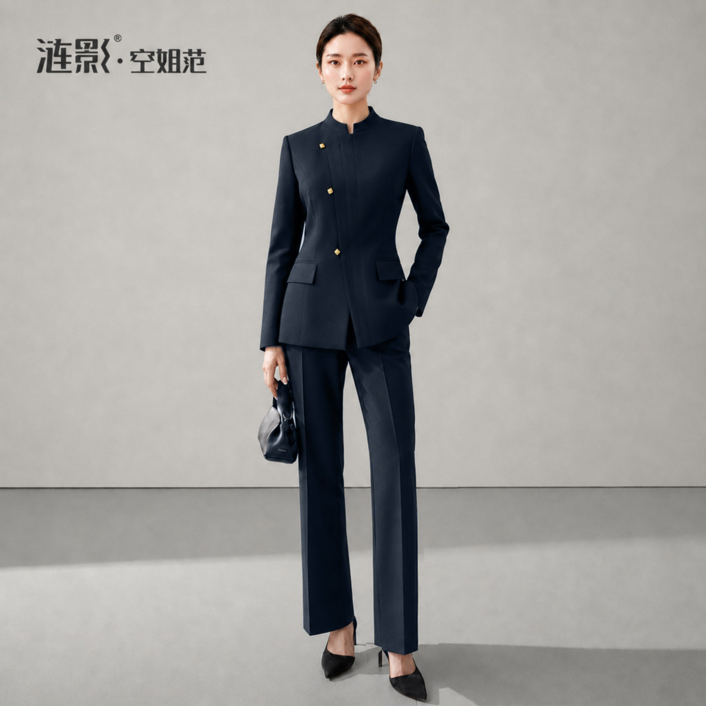 Костюм Lianying suit женская профессиональная одежда высокого класса с темпераментом, рабочая одежда для салона красоты, стойка регистрации отеля, рабочая одежда для продаж
