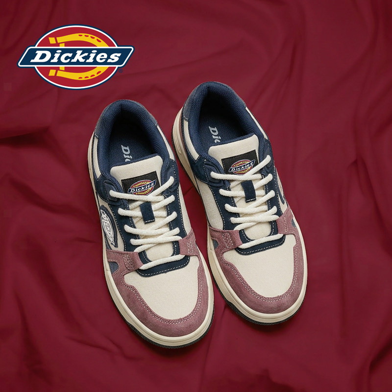 Мужские кроссовки Dickies, новинка 2026 года, осенняя кожаная мужская обувь, повседневная обувь, увеличивающая рост, мужская универсальная модная обувь
