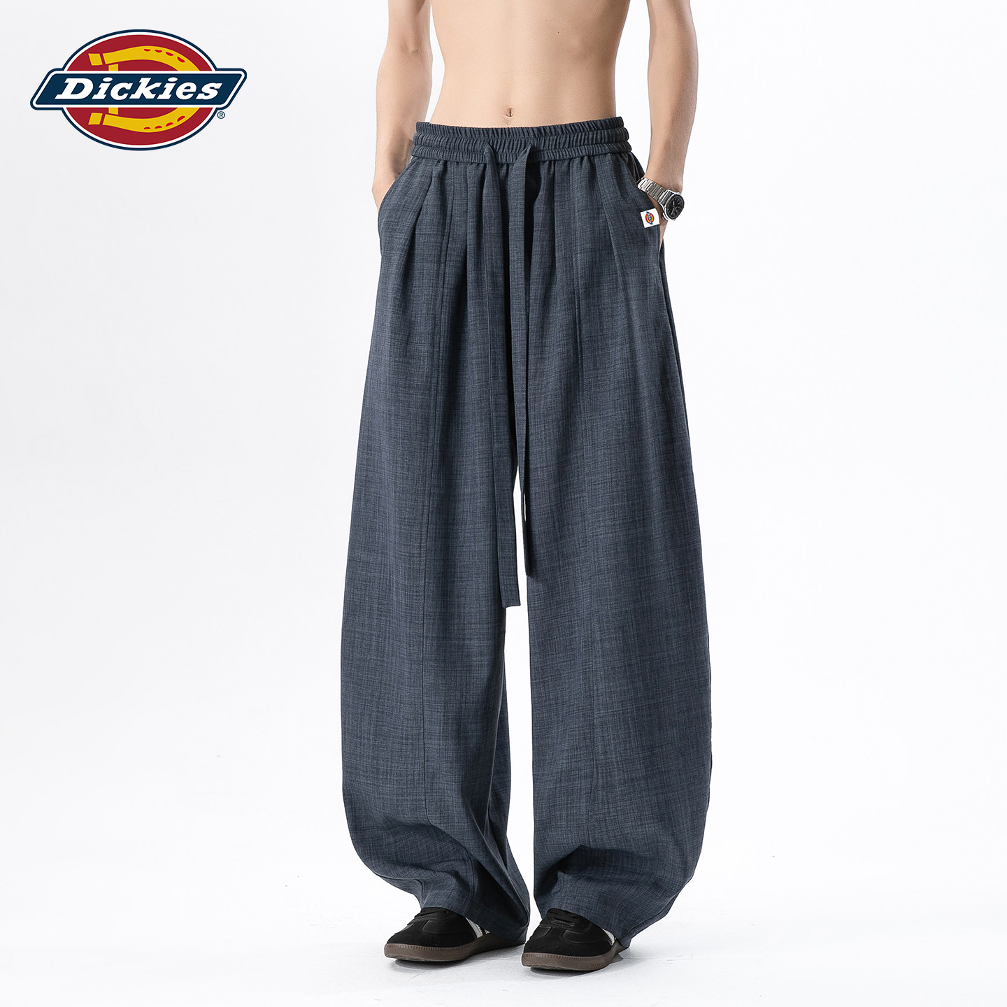 Повседневные брюки с ятаганом из искусственной конопли Dickies Dikushi, мужские летние новые американские трендовые широкие брюки 2026 года