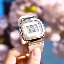 Japanese niche luxury electronic watches for women, middle and high school students, women's waterproof sports, and women's minimalist temperament