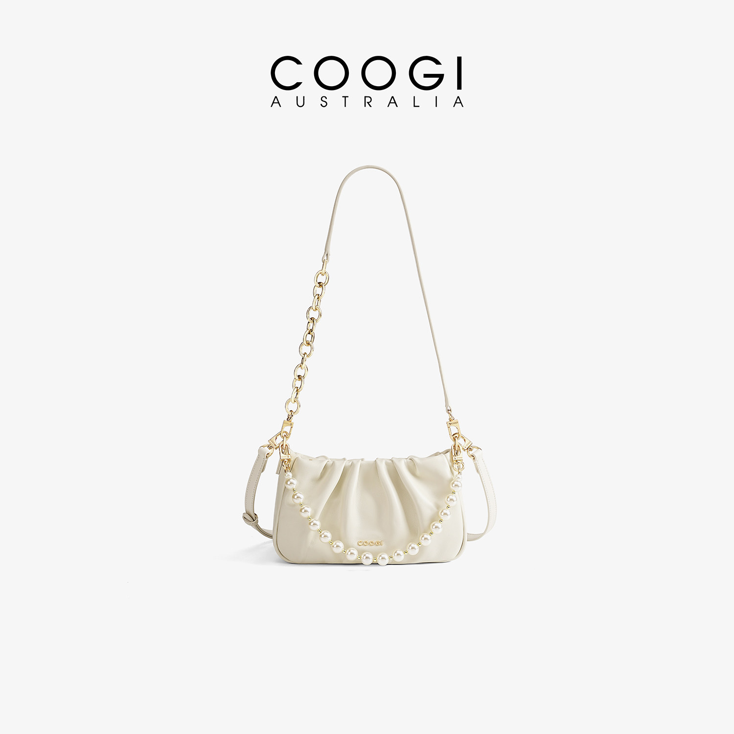 Женские сумки COOGI, легкий бренд класса люкс, элитная сумка через плечо, облачная сумка, сумка-мессенджер на цепочке, подарок