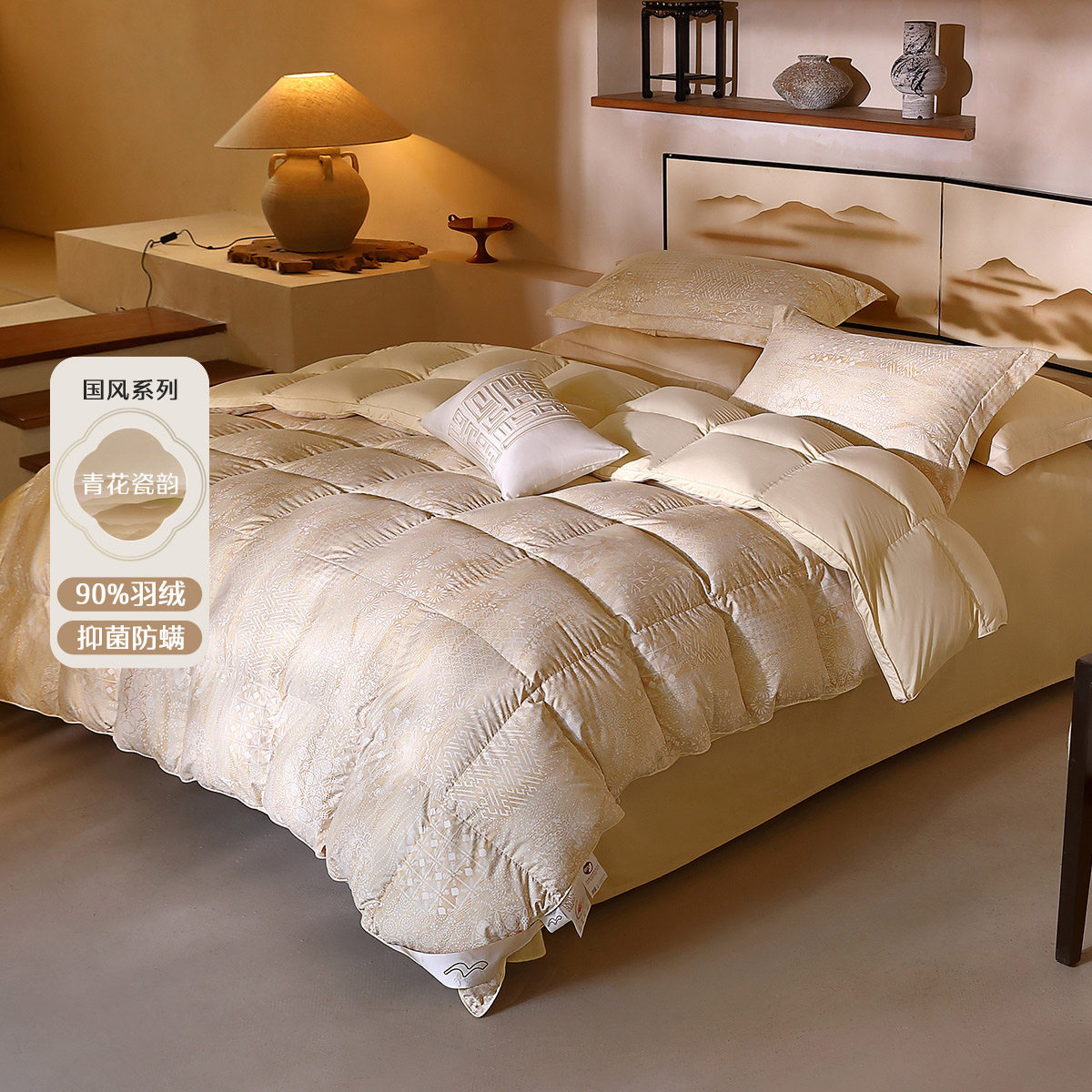 Официальный фирменный магазин Mercury Home Textiles, подлинное пуховое одеяло с антибактериальными свойствами и защитой от клещей, зимнее одеяло из белого утиного пуха, зимнее теплое одеяло класса А