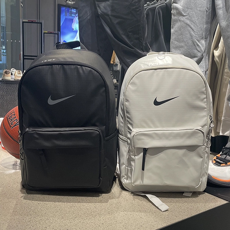 NIKE耐克大容量双肩包新款男女情侣同款防水旅行学生书包电脑包