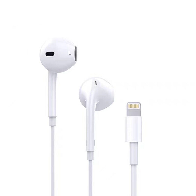 Подходит для проводных наушников Apple/Apple iphone EarPods наушники-вкладыши Lightning Порт Lightning гарнитура с проводным управлением