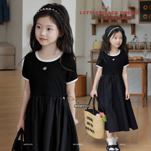 Детское черное платье фото