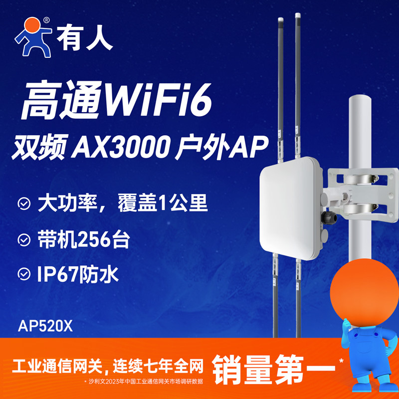 Huawei outdoor ap router с усилением Wi-Fi Решение Qualcomm с защитой от молний и дождя на расстоянии 1 км. Всенаправленное покрытие AP520X