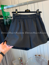 DHR loose high waisted rhinestone short pants