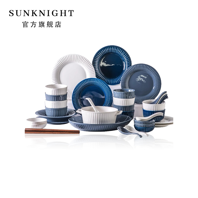 РЫЦАРЬ СОЛНЦА.Хепберн.Набор посуды Hepburn light luxury для домашнего обихода в европейском стиле, креативное искусство, современный минимализм
