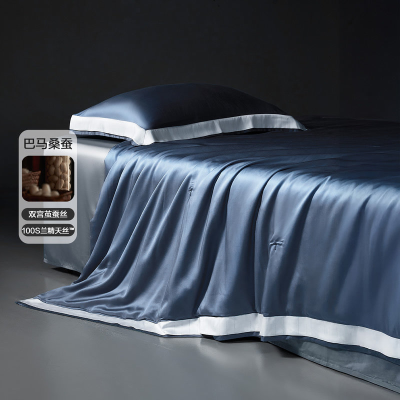 Mercury Home Textiles 100% шелк Ленцинг Тенсел Бама тутового шелкопряда cool Summer Cool Стеганое одеяло класса А с антибактериальными свойствами, которое можно стирать в машине с кондиционером.