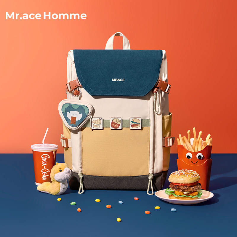 Американский школьный ранец большой емкости Mrace для студенток колледжа, рюкзак для поездок на работу, легкий 16-дюймовый компьютерный рюкзак для мужчин