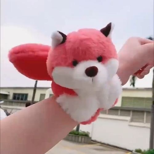 Плюшевая игрушка, кукла, детский браслет, лиса, енот
