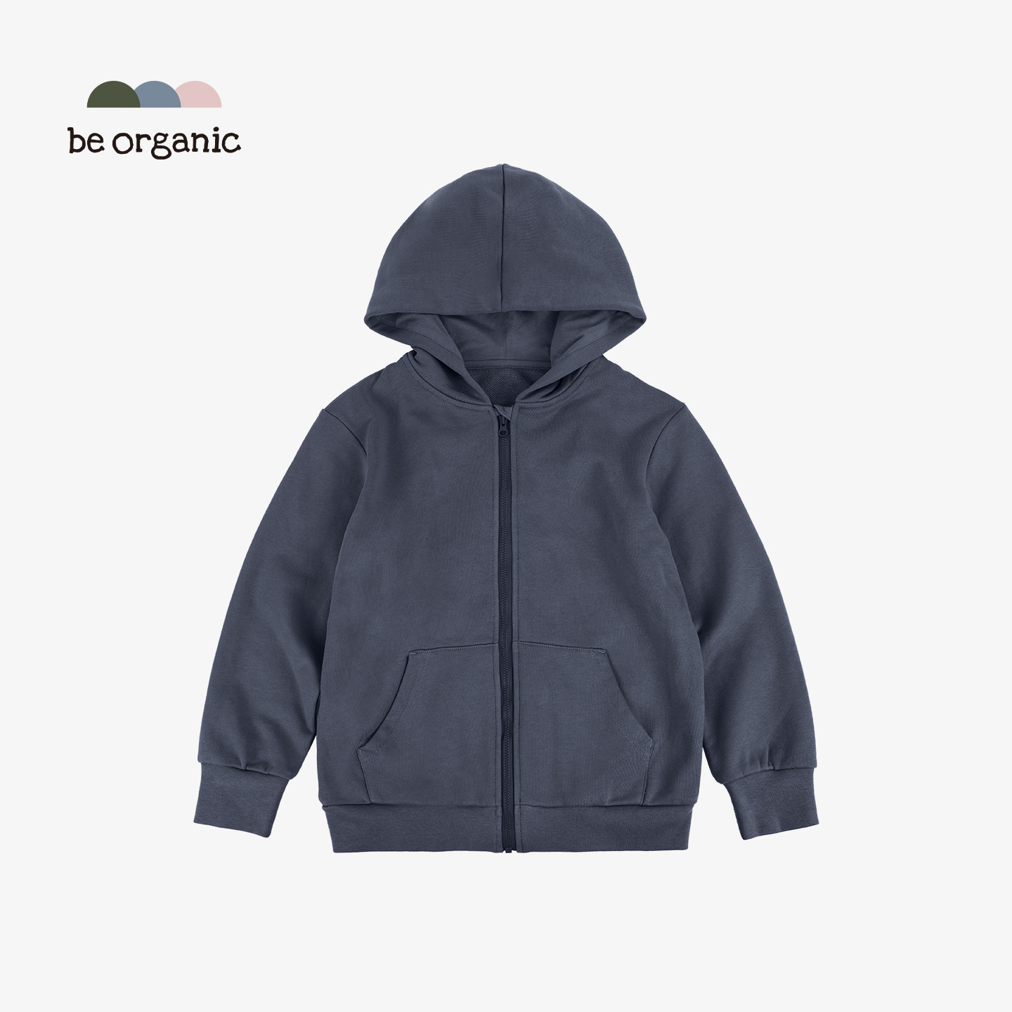 be organic 【Костюм с капюшоном David Clothing】 Детские плотные спортивные брюки с капюшоном из органического хлопка, сертифицированные GOTS