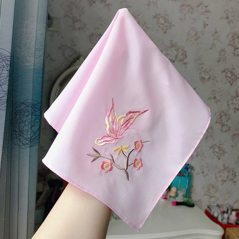 Hanfu, ancient style, silk embroidery, handkerchiefs, embroidered princess handkerchiefs, for students and children...