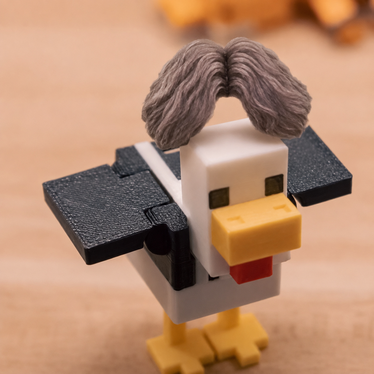Mc Minecraft Периферийное устройство Chick Xukun Brother Edition Cai Xukun Minecraft Периферийное устройство для 3d-печати рабочего стола Funny