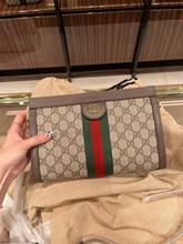 [99 новых неиспользованных] Gucci Gucci Gucci Женская сумка Ophidia Печатный холст Цепной мешок Одноплечевая сумка Наклонная сумка