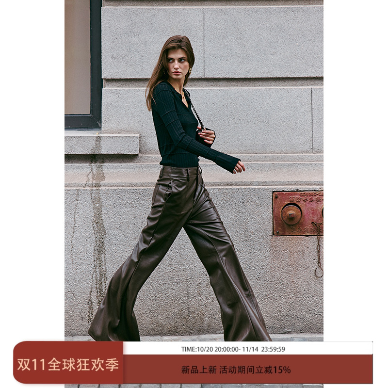 Luna7xi 【Новинка 2010/20:00】 Женский приталенный свитер с французским темпераментом, внутренний топ с длинными рукавами