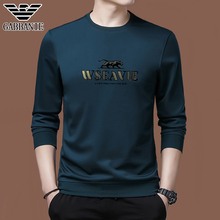 Authentic Giorgio Armani men's long sleeved T-shirt, branded hoodie, men's 2023 new autumn casual fashion top