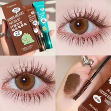 Net Red Recommends Small Animal Mascara Primer Waterproof, Long, curly, and Colorless Sunflower eye black