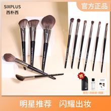 SIXPLUS/Xipuxi 11 piece makeup brush set horse hair eye shadow brush powder blusher brush eyebrow brush makeup artist set brush