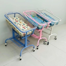 医院婴儿车产科新生婴儿床月子会所婴儿车婴儿床医用儿童病床