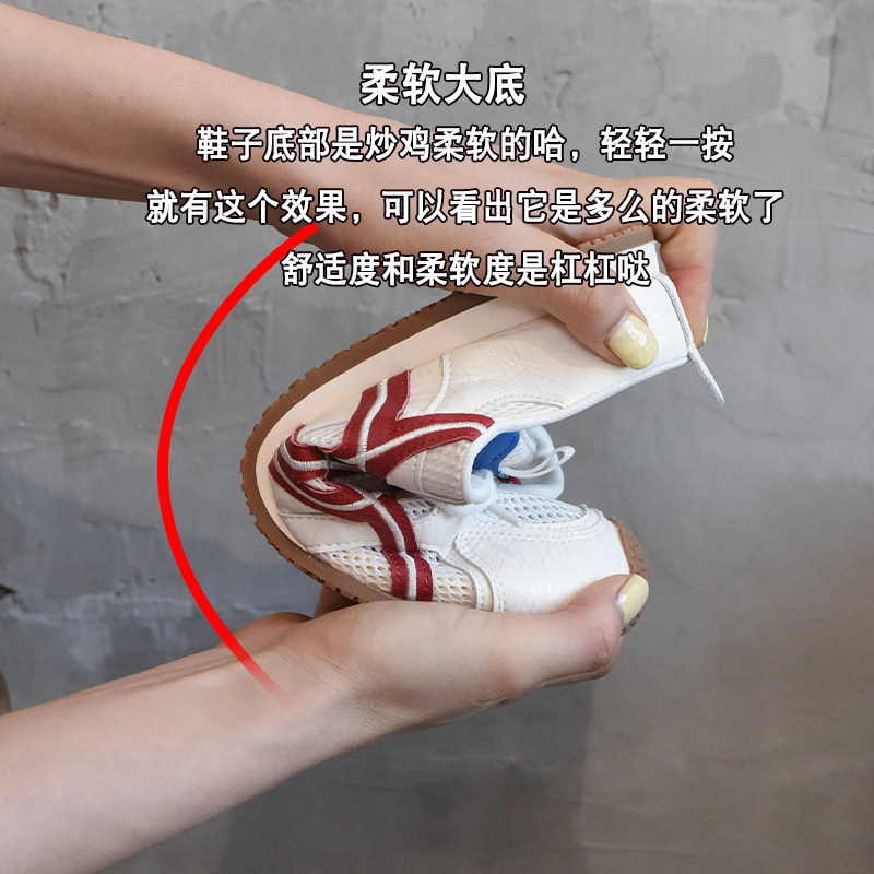 Женская обувь Shougu; сетчатые дышащие полусапожки Lazy Baotou; коллекция 2026 года; сезон лето; новый стиль; верхняя одежда с юбкой; немецкая обувь для тренировок