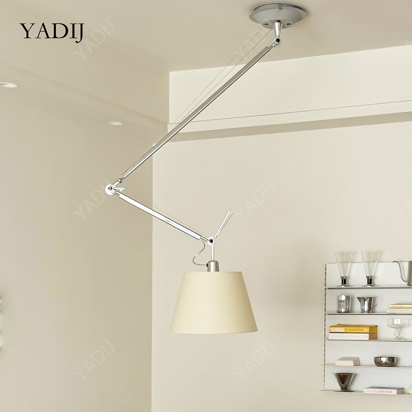Итальянская люстра-качалка Tolomeo для столовой, современный дизайнерский средневековый светильник в стиле Баухауз, прикроватная лампа для кабинета, спальни