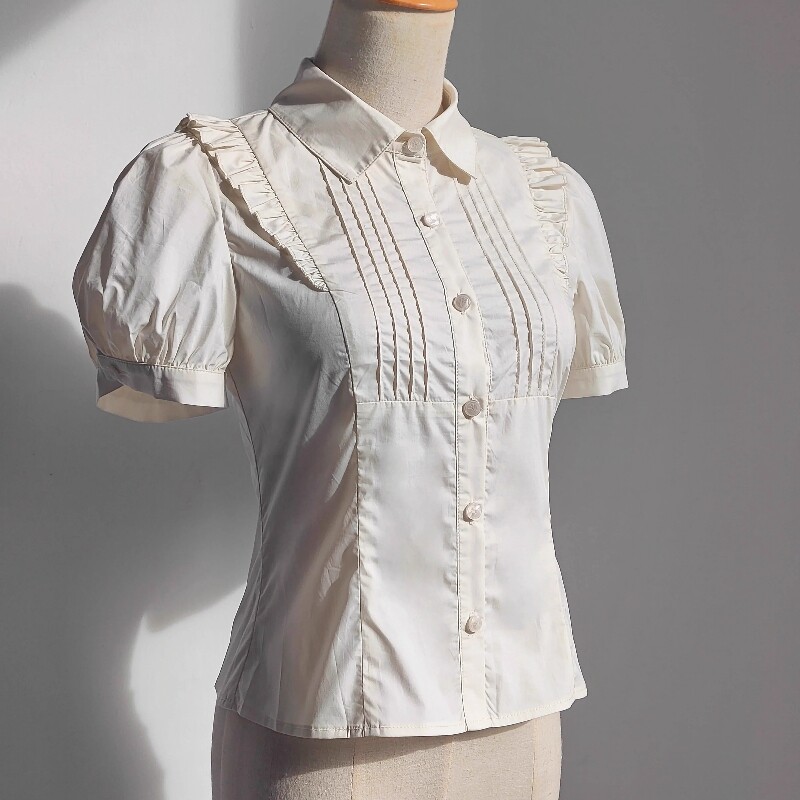 Brand women's clothing clearance sale, all-cotton short-sleeved shirts, Lolita style innerwear, women's summer