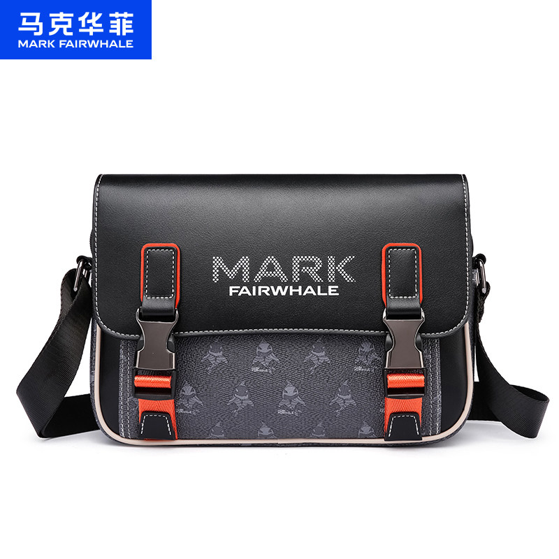 Мужская сумка Mark Huafei messenger tide, брендовая мужская сумка через плечо, водонепроницаемая и износостойкая модная сумка-мессенджер, корейская версия поясной сумки для мужчин