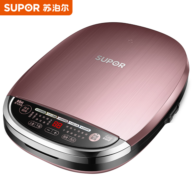 Электрическая форма для выпечки Supor бытовая с двусторонним нагревом для увеличения и углубления формы для выпечки съемная и моющаяся электрическая форма для выпечки машина для жарки блинов