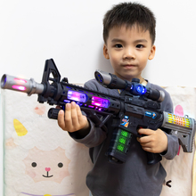 Children's electric toy gun, boys 3 years old