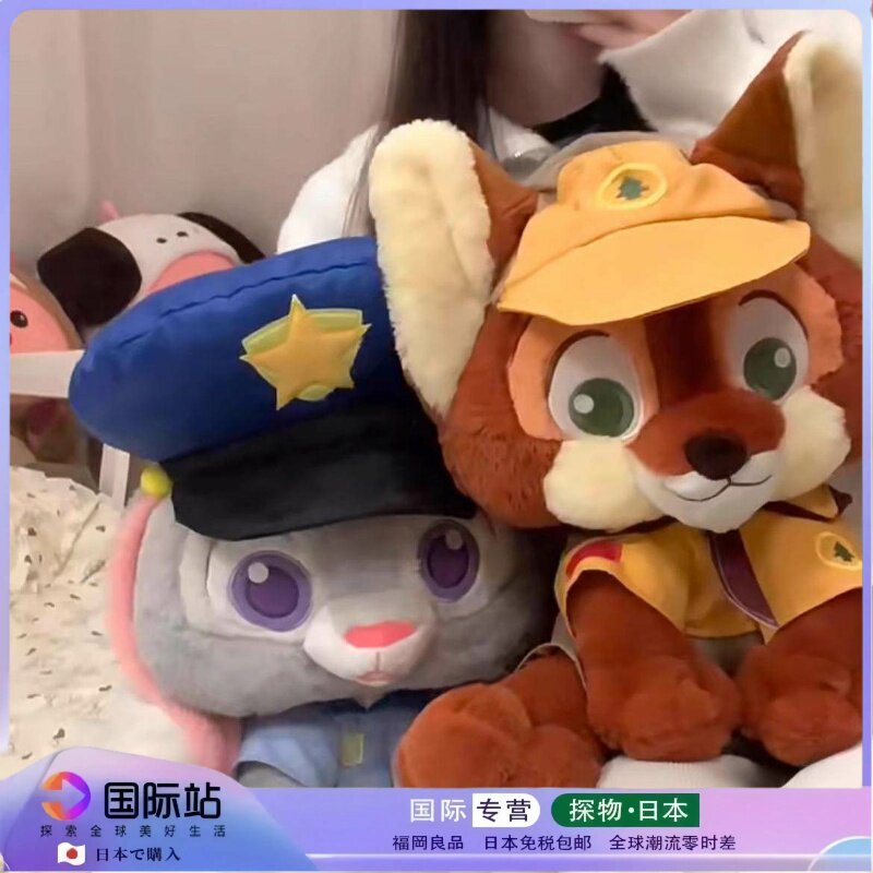 Подлинная кукла Crazy Animal City Кукла Джуди Банни Кукла Лиса Ник Кукла Плюшевая игрушка Подушка для сна