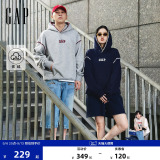 [Одобрение Cheng Yi] Новинка осени 2026 года для мужчин и женщин от Gap, бархатный свитер с капюшоном и бахромой 1SS623709