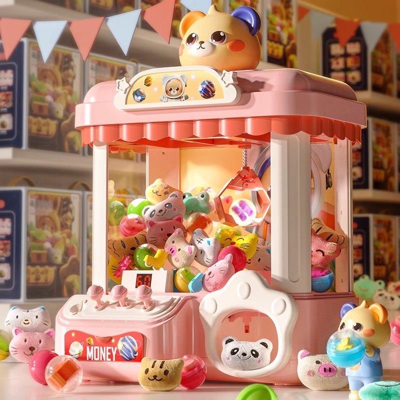 Internet celebrity popular children's birthday gifts, girls' toys for 3 years old and 6 years old, household doll machines, boys' and girls' puzzle games