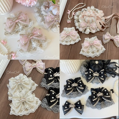 taobao agent 【芝士猫手作】原创梦中的蝴蝶结ap梦马百搭小物蝴蝶结lolita手袖
