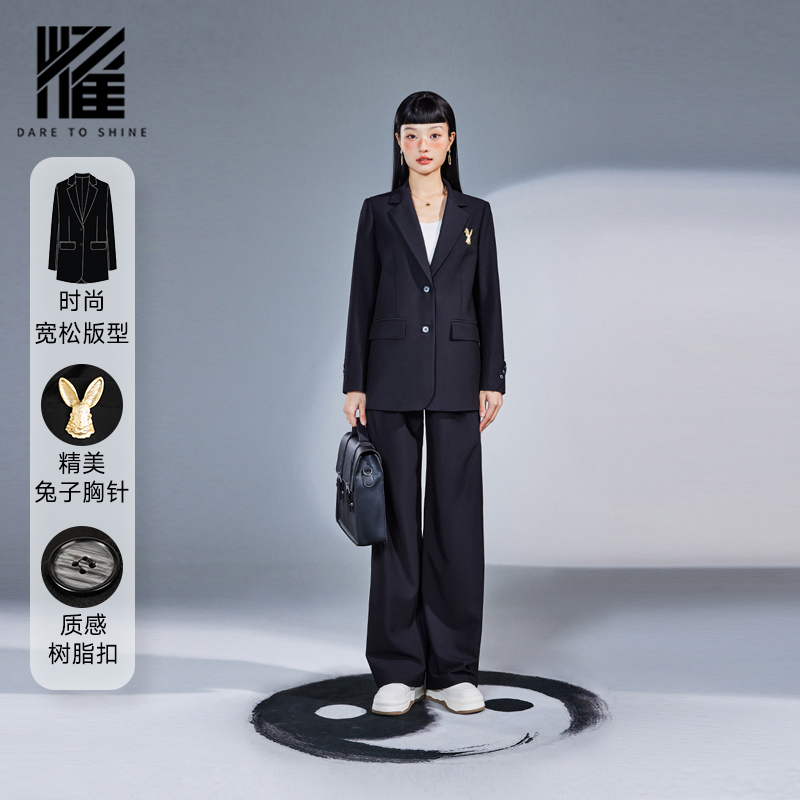 [Страхование бесплатной доставки] Черный пиджак от костюма, женская официальная одежда, женский костюм, пиджак от костюма, женская профессиональная официальная одежда, женская профессиональная одежда