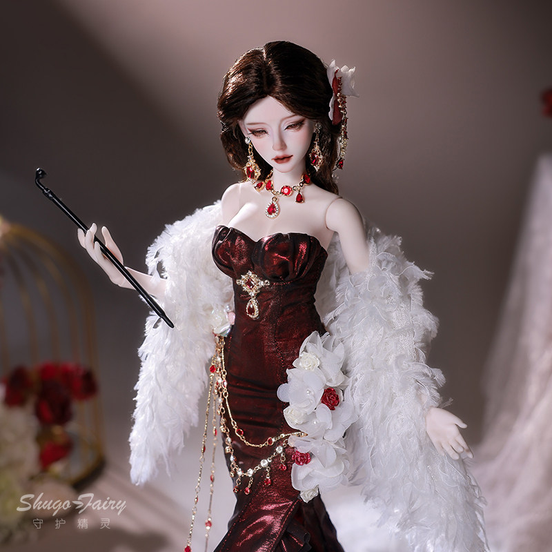 Официальная подлинная четырехточечная кукла bjd sd кукла Delfini с юбкой в виде рыбьего хвоста вечернее платье ручной работы tide play doll