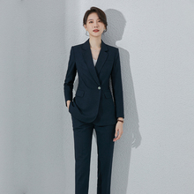 Shiluya Suit Set Women's Spring and Autumn Fashion Temperament Hotel Manager High end Business Dress Women's Suit Professional Dress