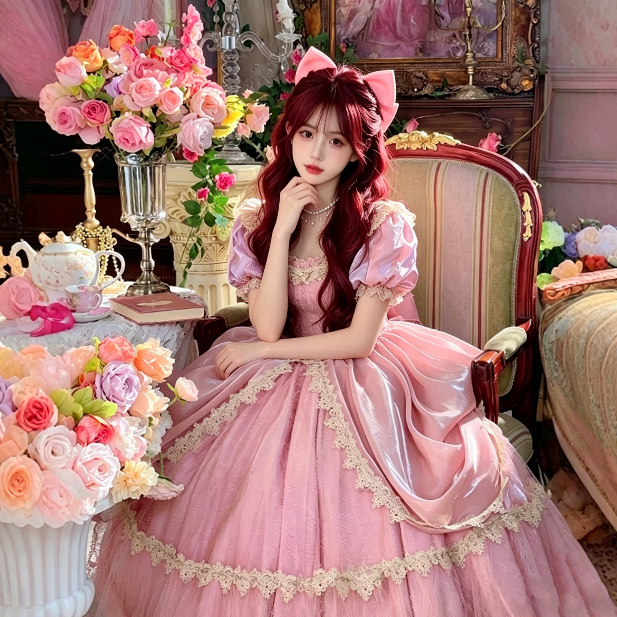 Принцесса-русалка!Одежда Диснея ~ компания Ariel princess dress co...