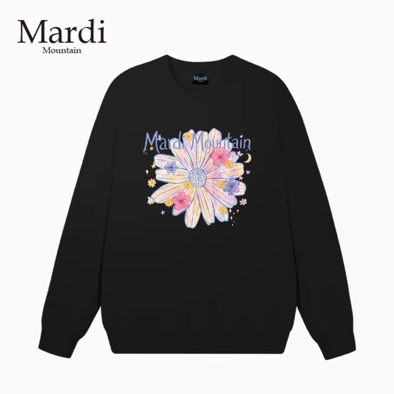 官方授权正品Mardi Mountain 韩国26夏新款情侣卫衣圆领长袖