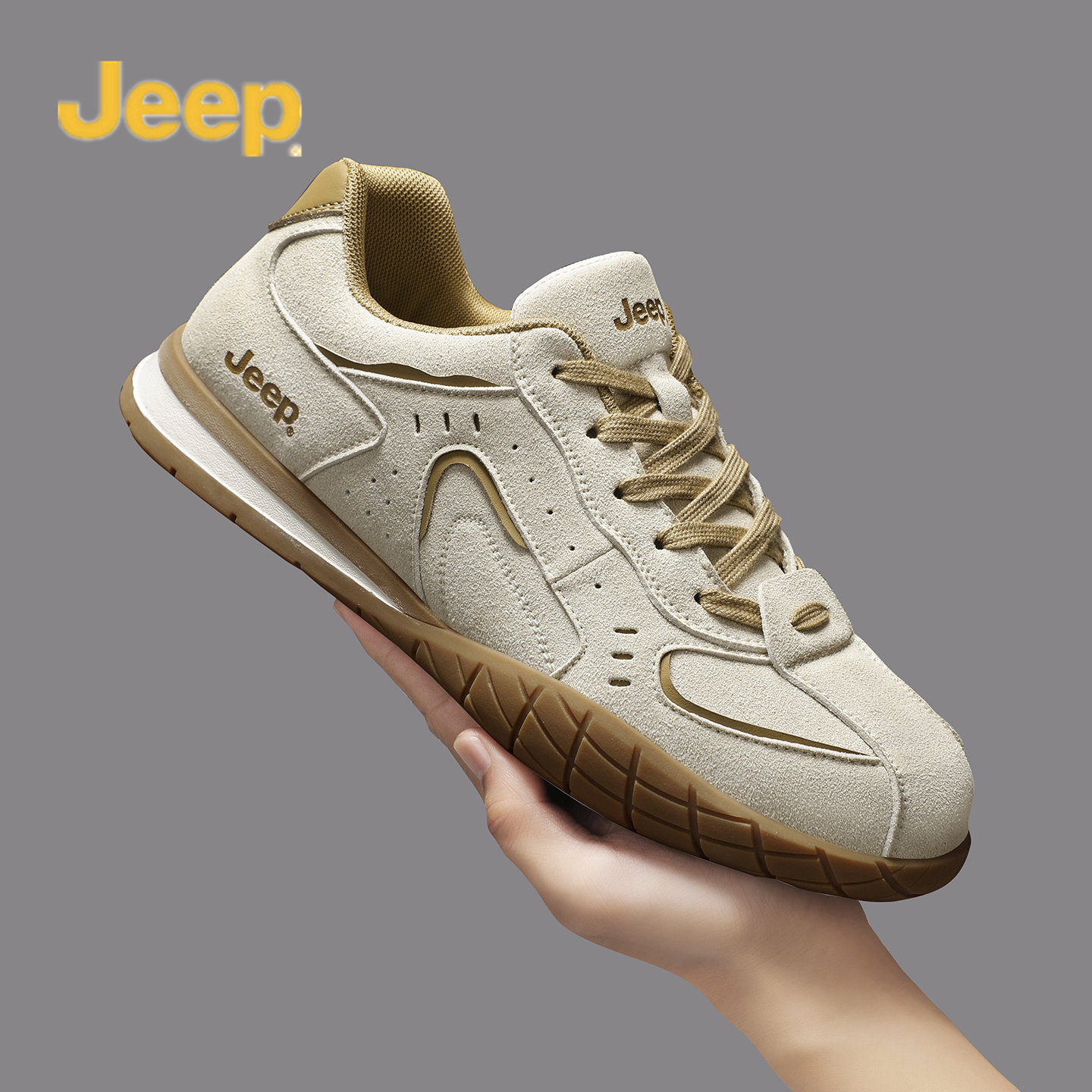 мужская обувь jeep, новинка осени 2026 года, повседневная мужская уличная обувь в стиле ретро, немецкая обувь для тренировок, универсальная спортивная обувь Forrest, тренд