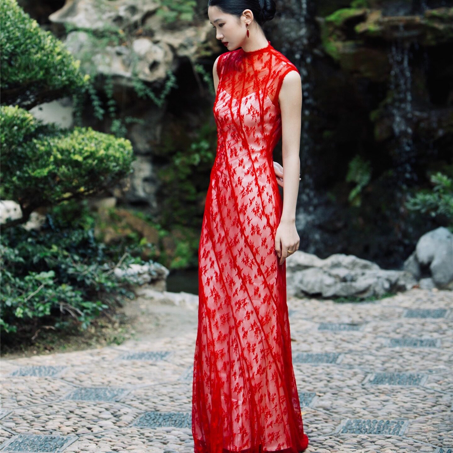 Новый китайский стиль cheongsam легкое свадебное платье для тостов, невеста с атмосферой высокого класса, ежедневно может носить свадебное платье для помолвки с рыбьим хвостом, юбку
