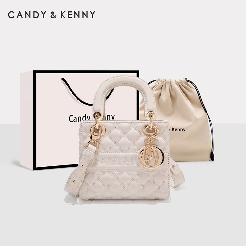 Официальный сайт Candy & Keny Dai Fei Bag Подарок на день рождения для девочек 2026 новая сумка-мессенджер в виде ромба, сумка через плечо