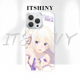 Двухмерный чехол для мобильного телефона Rem Emilia подходит для iphone 17, Apple 16, Aurora gold, Xiaomi 14, Redmi k90, Huawei m80, glory GTIQOO 13, Oneplus ace5, анимационной периферии